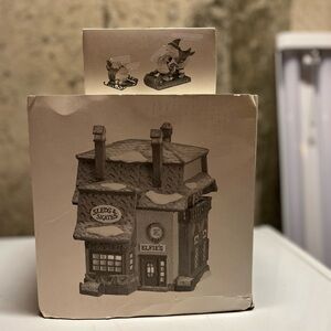 Elfie's Sleds & Skates Lighted House